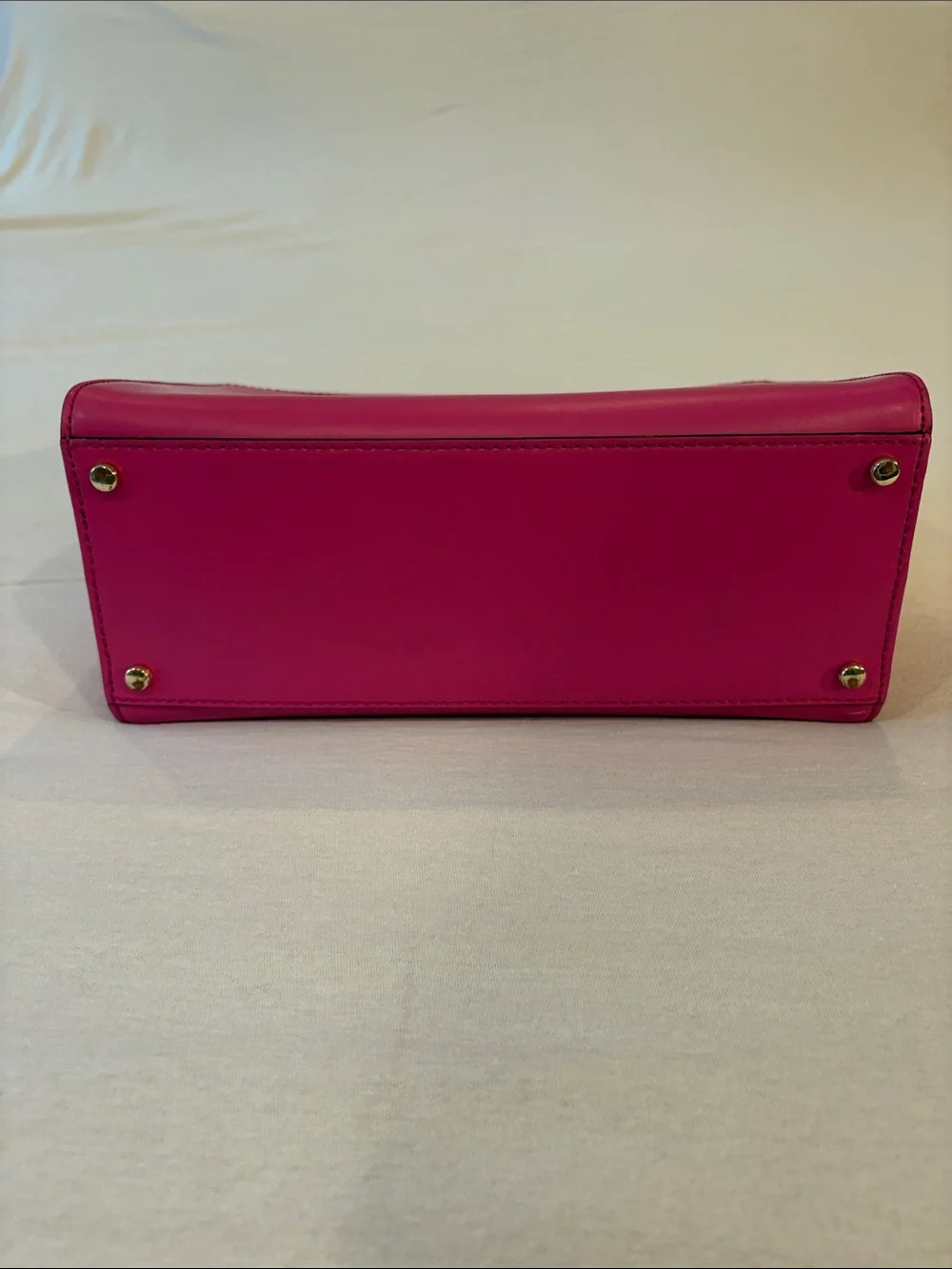 kate spade Fuchsia Top-Handle Satchel with Gold-Tone Hardware